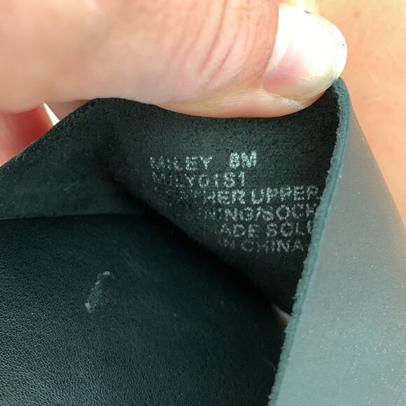 Steve Madden Miley Platform Sandal Black and White Womens 8 - Picture 9 of 9